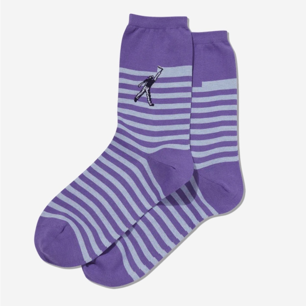 HOTSOX White Label painter painting stripe crew socks-NWT-other color available